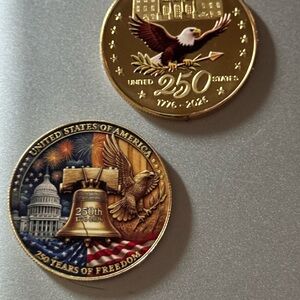 USA Commemorative 250th Anniversary Coins